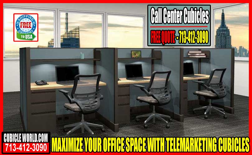 Used Call Center Cubicles - Telemarketing Cubicles On Sale Now