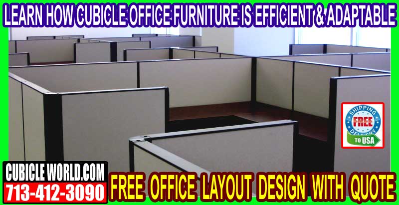 Used Cubicle Office Furniture Sales, Installation & Repair