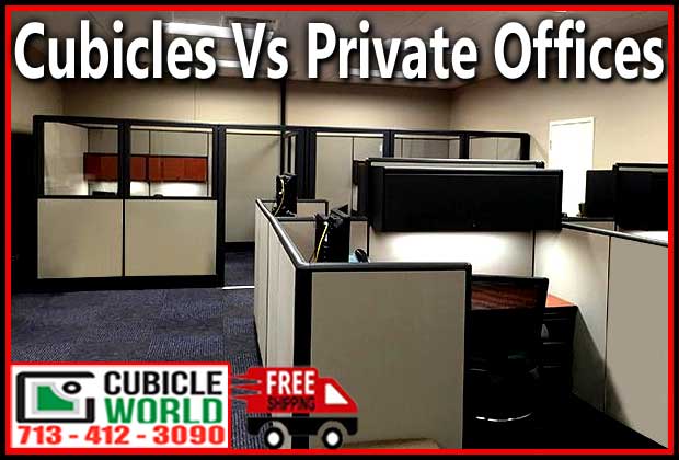 Whole Office Cubicle Manufactured vs Private Offices Call Today for Free Quote and Office Layout