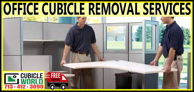 Office Cubicle Removal Services In Beaumont, San Antonio, Dallas, Galveston & Houston Texas